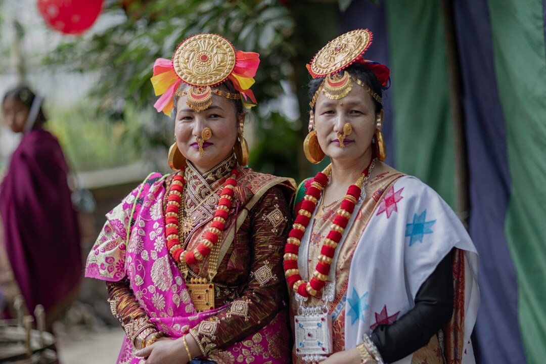seniors at cultural event